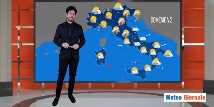 Meteo domani: domenica delle Palme da dimenticare! 1 Meteo domani: domenica delle Palme da dimenticare!