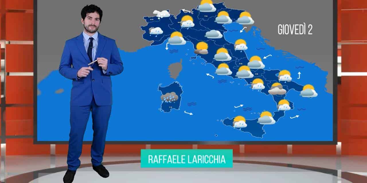 Meteo domani 2 marzo, ciclone intrappolato nel Mediterraneo: altre piogge confermate