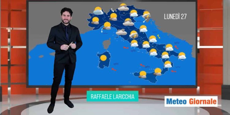 Meteo, domani piogge, rovesci e forti VENTI verso sud! 45 Meteo, domani piogge, rovesci e forti VENTI verso sud!