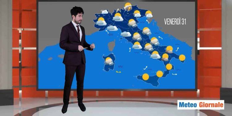 Meteo: domani con più nubi e anche possibili TEMPORALI 16 Meteo: domani con più nubi e anche possibili TEMPORALI