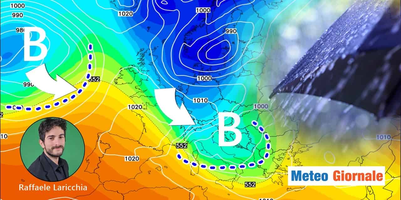 Meteo: doppia perturbazione la prossima settimana, la pioggia c’è!