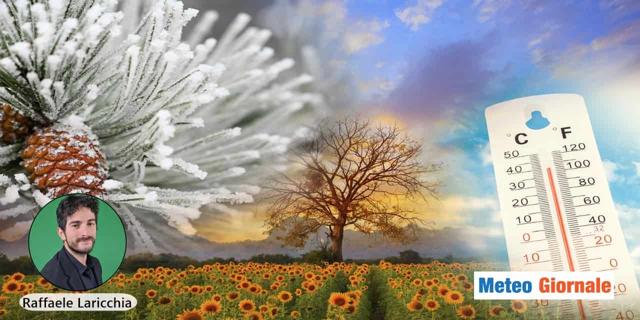 Meteo: FREDDO martedì, ma Marzo terminerà col tepore