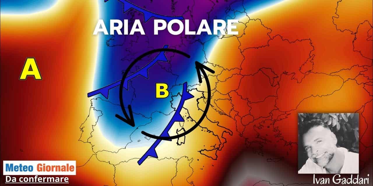 meteo giornale 15 giorni aria polare 8456