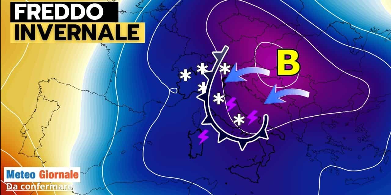 meteo giornale 15 giorni freddo invernale 546133