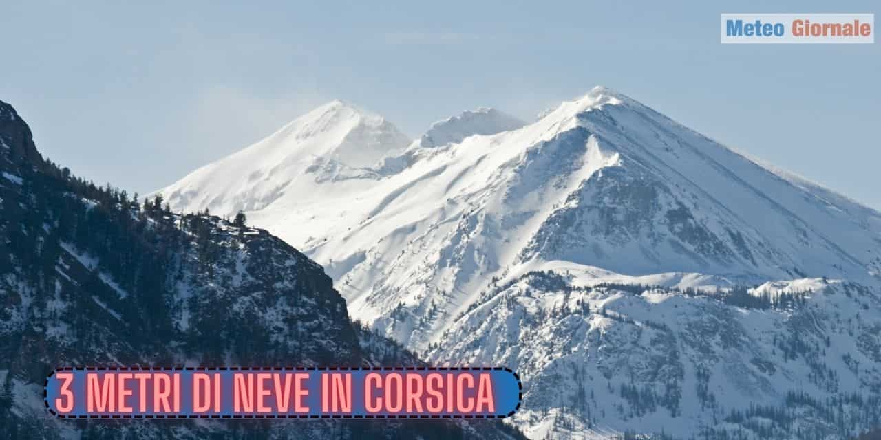 meteo in corsica 3 metri di neve 2332