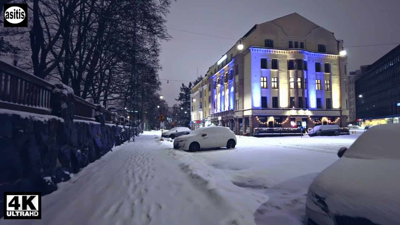 Meteo invernale non finito nel Nord Europa. Helsinki, sempre più neve d’Inverno