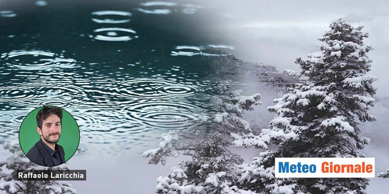 Meteo: prossima settimana ancora inverno, altre piogge e nevicate in vista