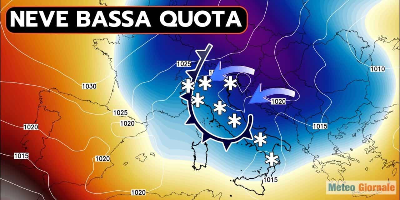 meteo neve sino a bassa quota 132