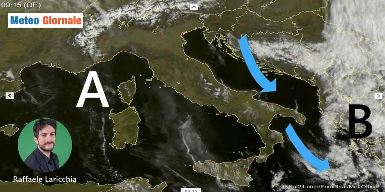 Meteo, prossime ore invernali nonostante il Sole?