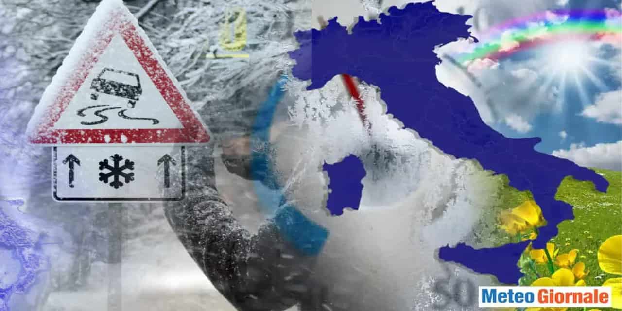 Meteo: colpo di scena in arrivo, neve a sorpresa anche a quote basse
