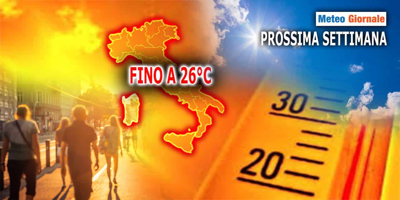 prossima settimana meteogiornale 180323