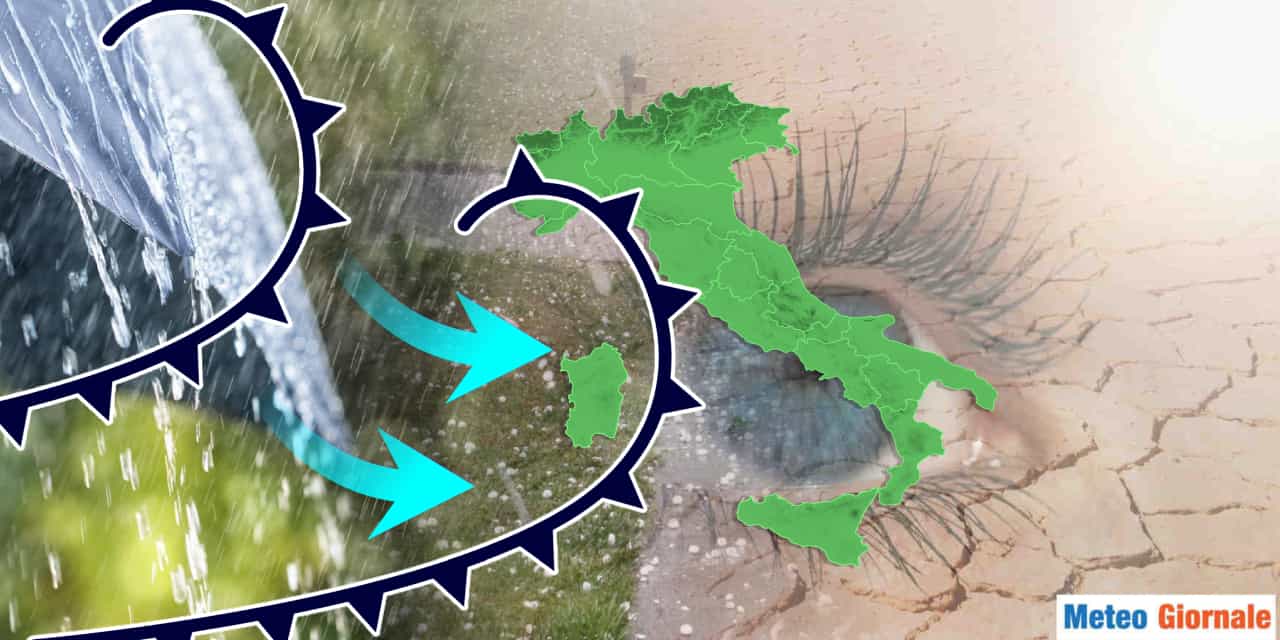 Piogge atlantiche in vista, ma probabilmente non così abbondanti