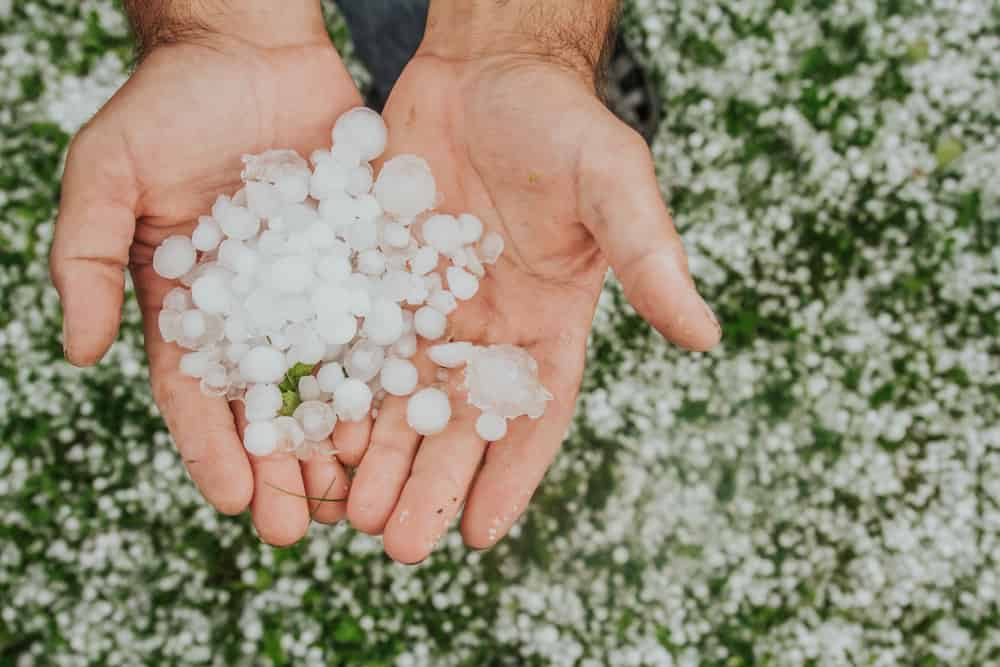 Meteo, la grandine con grossi chicchi. Le conseguenze, la dinamica