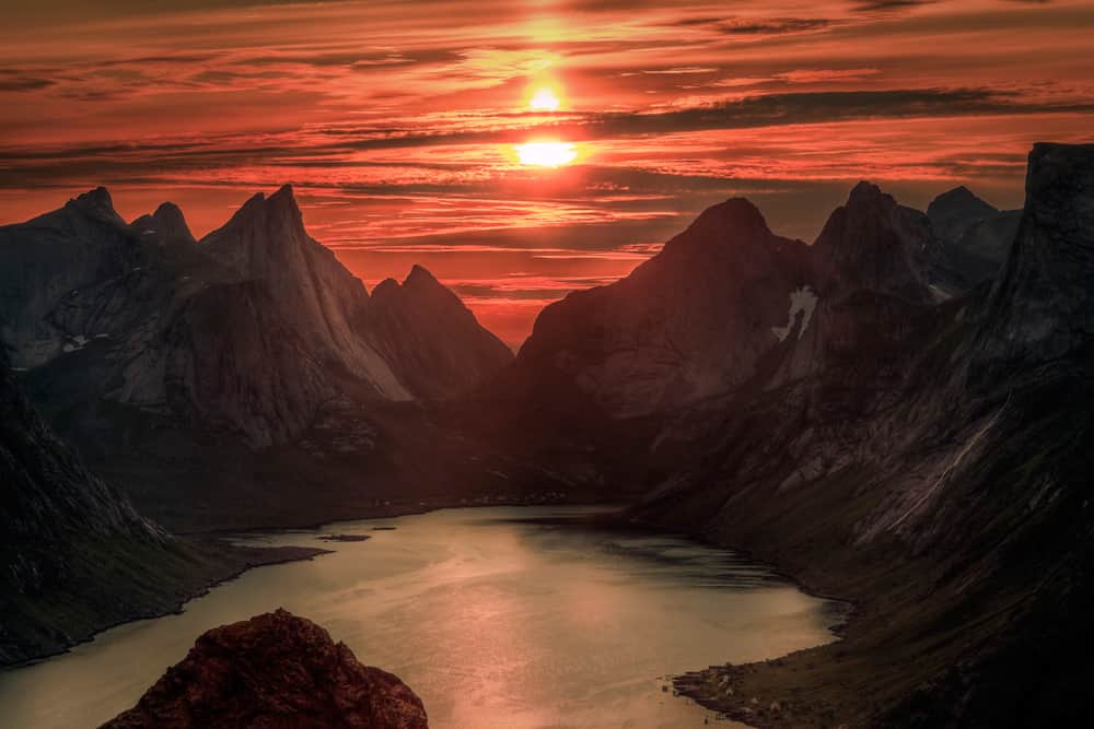sole di mezzanotte norvegia