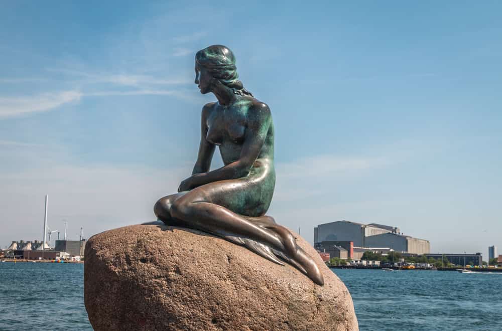 statua sirenetta Copenhagen