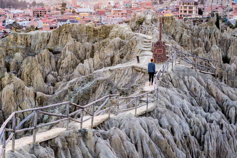 valle della luna la paz bolivia