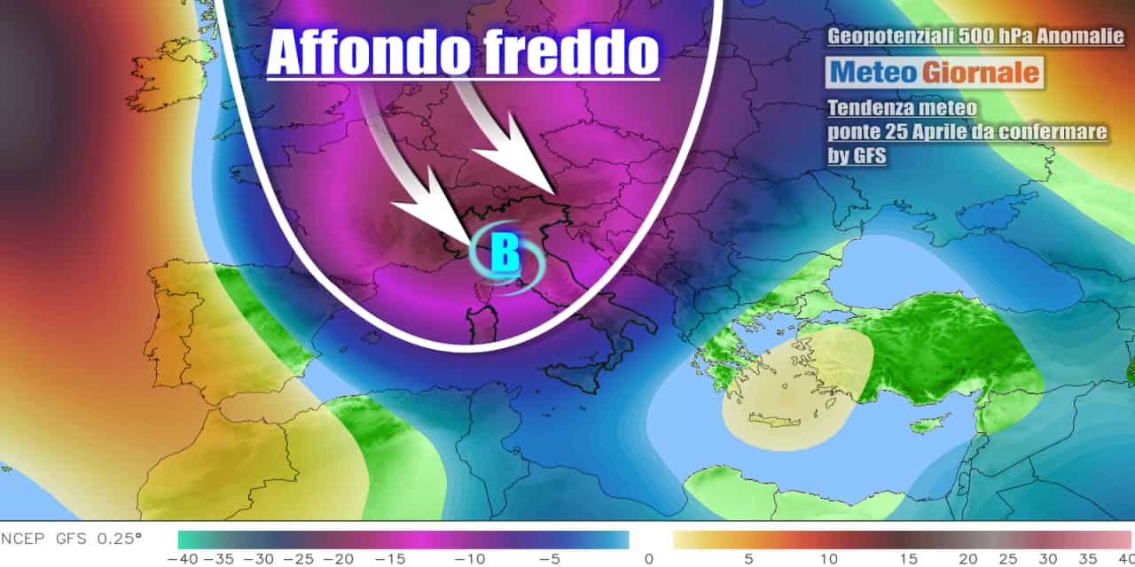 Aggiornamento meteo: clamoroso colpo di scena del 25 Aprile, ecco cosa potrebbe succedere