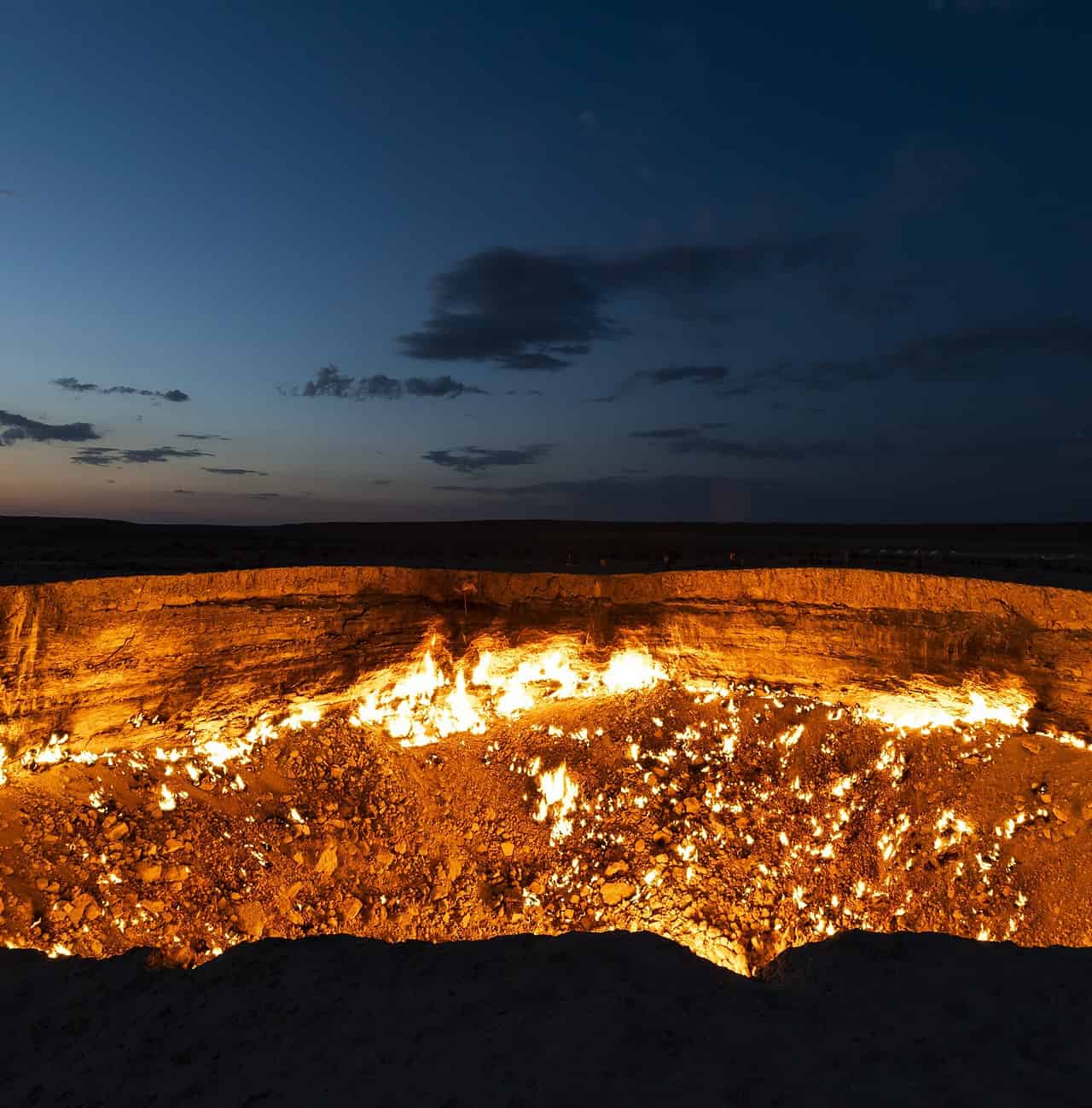 La porta dell’Inferno. Dove il gas brucia da decenni! Un pericolo per il clima?