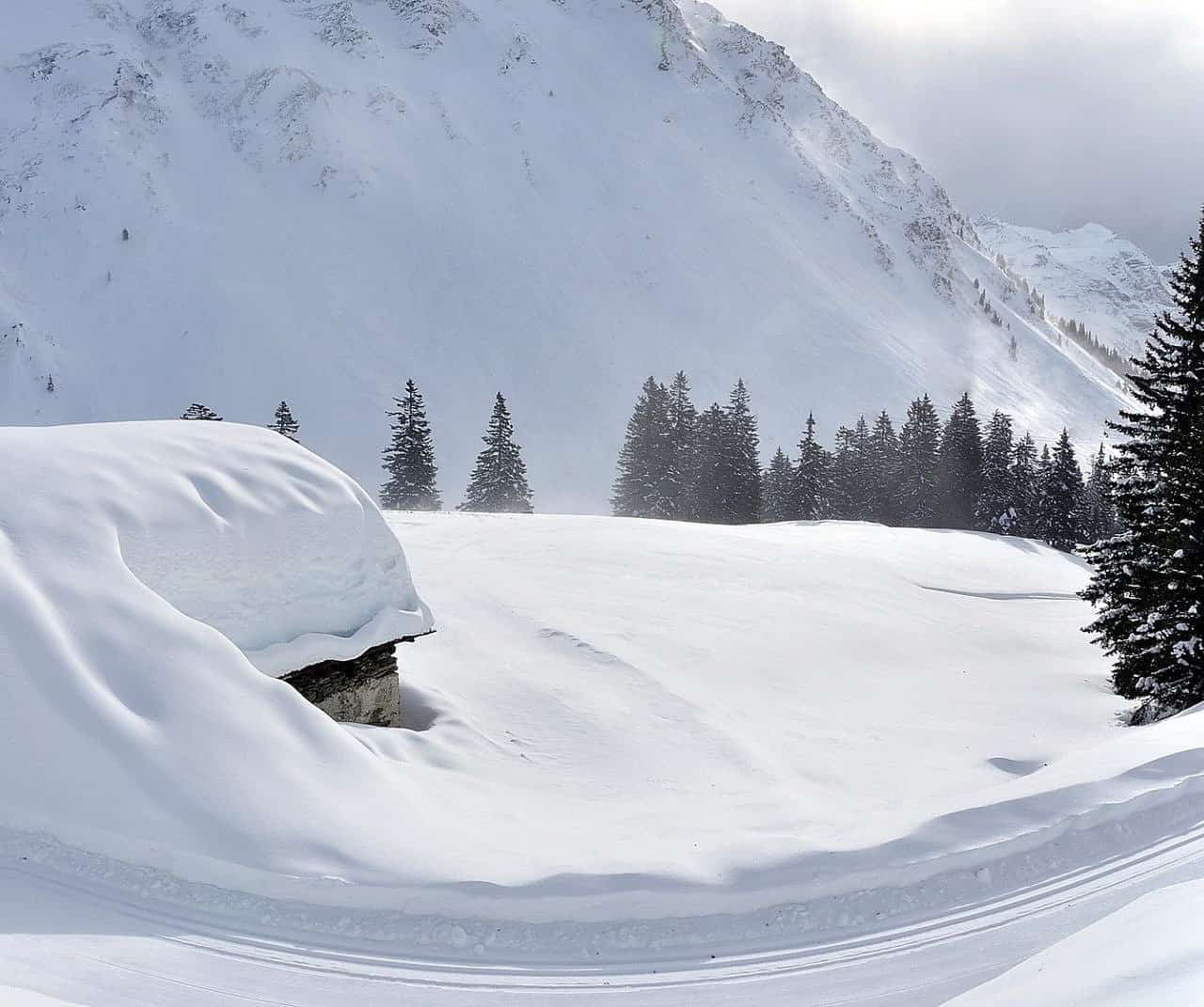 Neve storica in Utah, USA, attenua la siccità