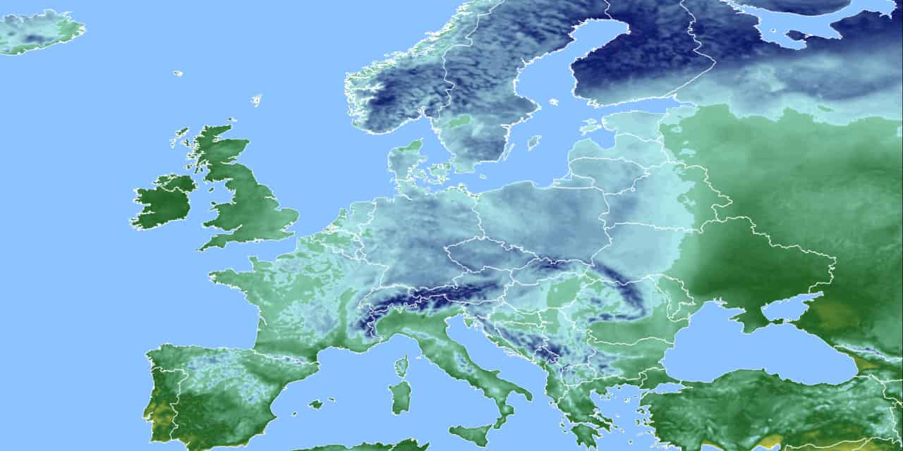 Meteo : oltre mezza Europa nella morsa del gelo e neve record
