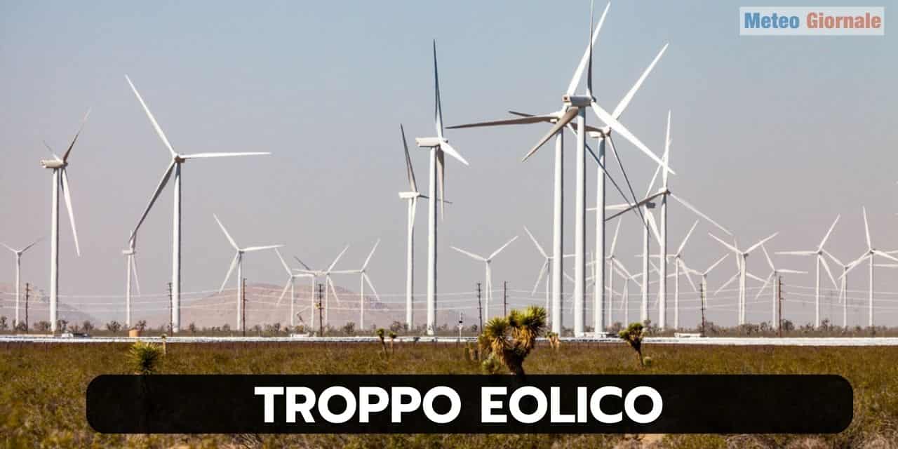 italia troppo eolico al sud
