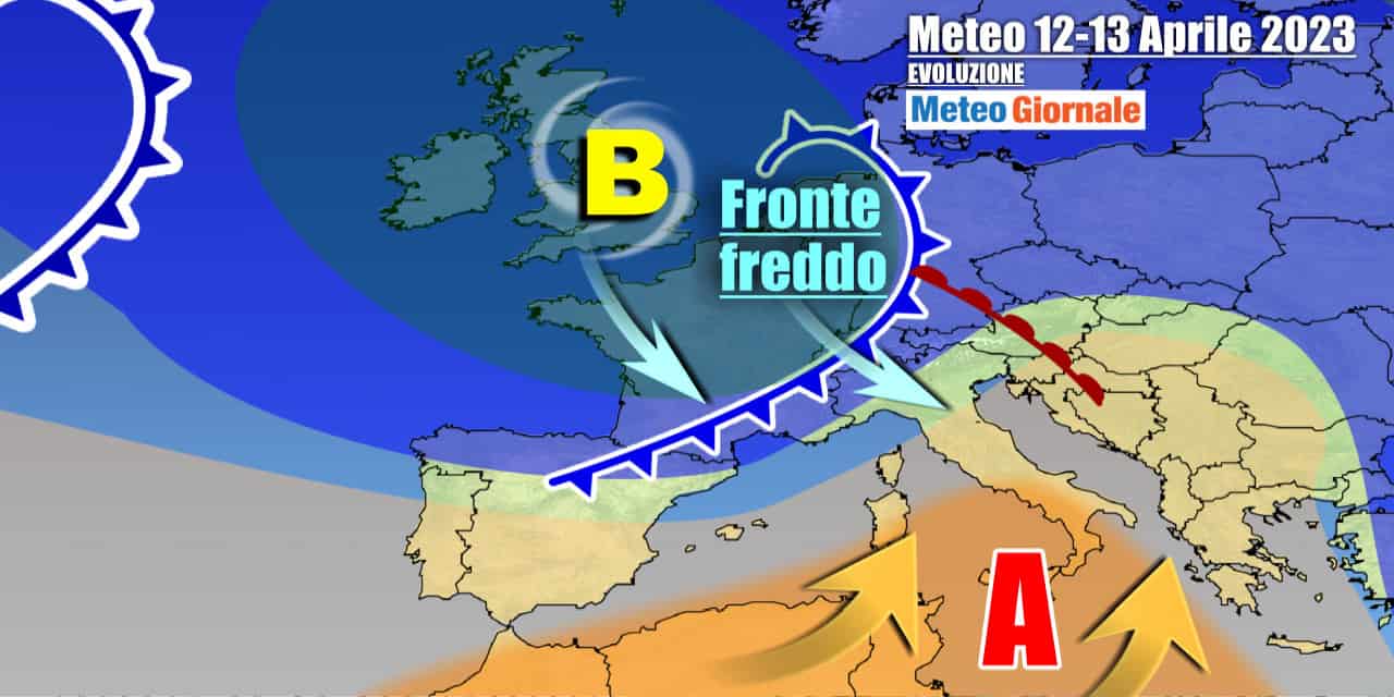 Breve anticiclone africano, ma seguirà un fronte freddo