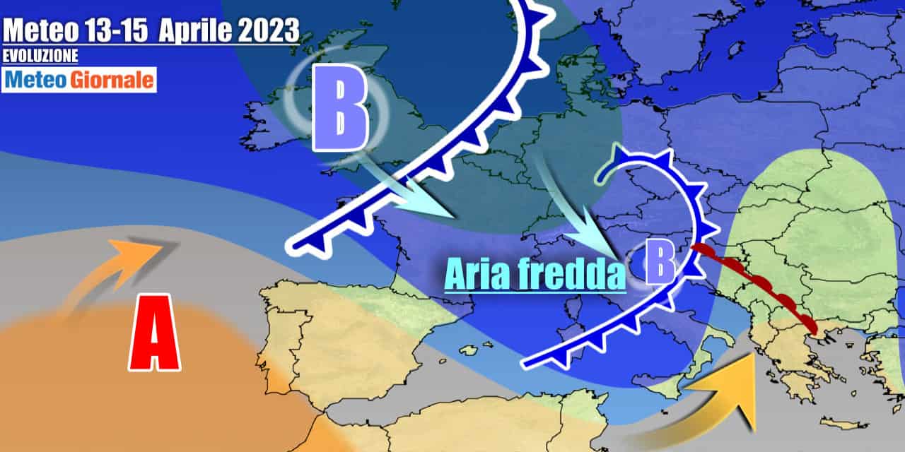 Nuovo peggioramento da metà settimana