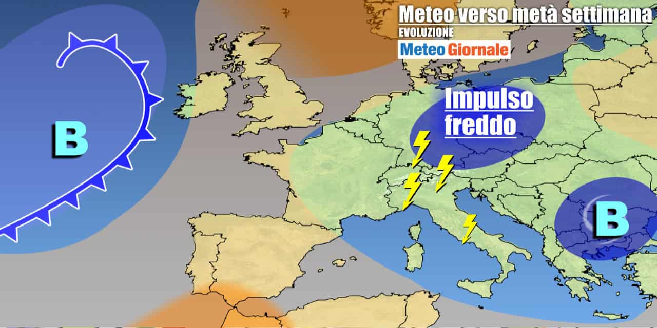 Meteo ancora instabile in settimana