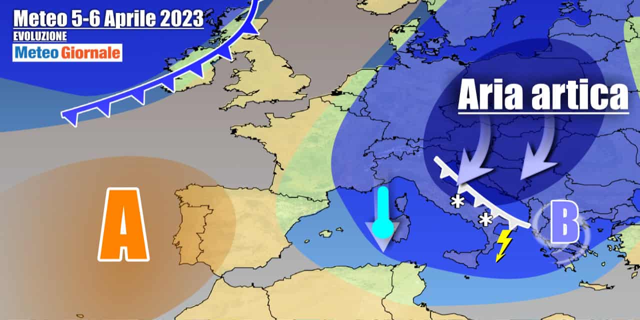 Freddo invernale sull'Italia nei prossimi giorni