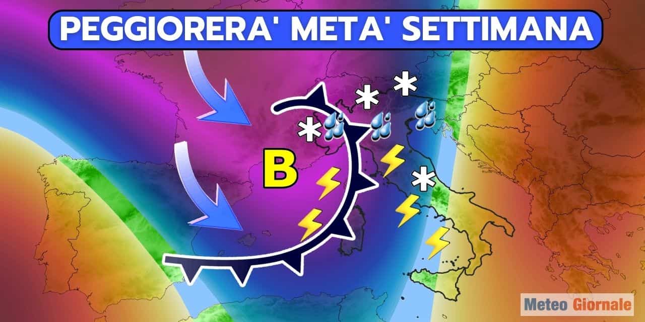 meteo con peggioramento meta settimana 122