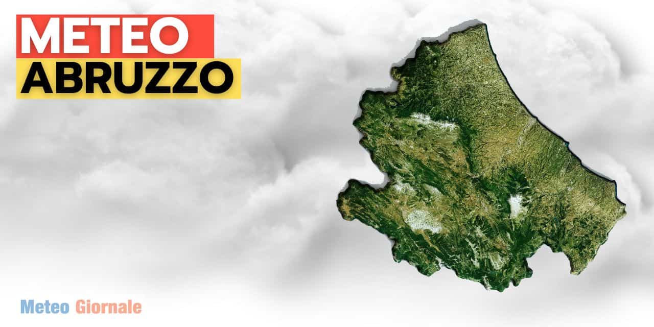 Meteo Abruzzo, nuovo peggioramento con neve forte in Appennino