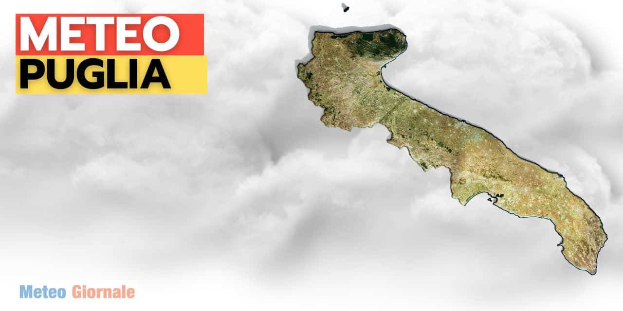 Meteo Puglia: nuovo peggioramento con temperature sotto media