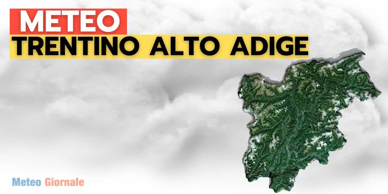 Trentino-Alto Adige meteo in peggioramento per una perturbazione, freddo