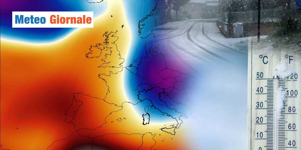 Meteo: settimana Santa, nucleo MOLTO FREDDO dalla Russia verso il Mediterraneo