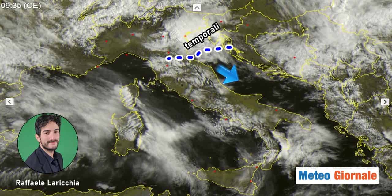 Meteo: il 25 Aprile col Sole, ma non troppo! Occhio ai temporali
