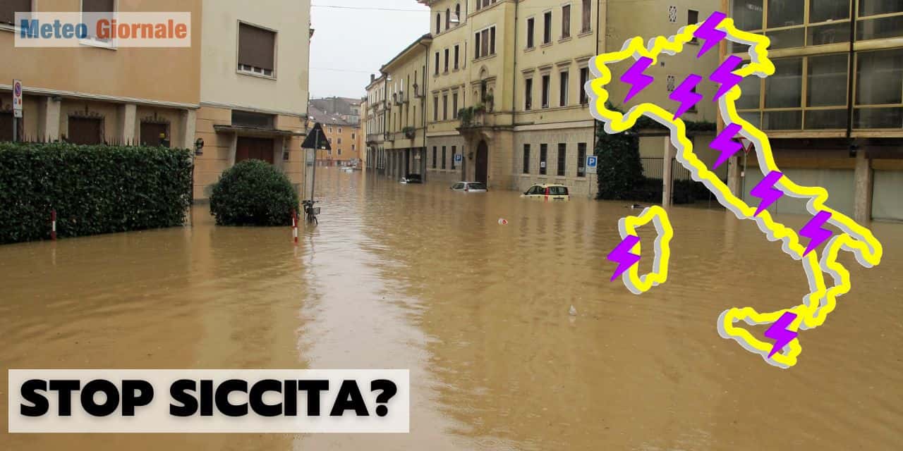 Meteo Italia: stop siccità sotto il diluvio. Effetto El Niño? Quanto c’è di vero