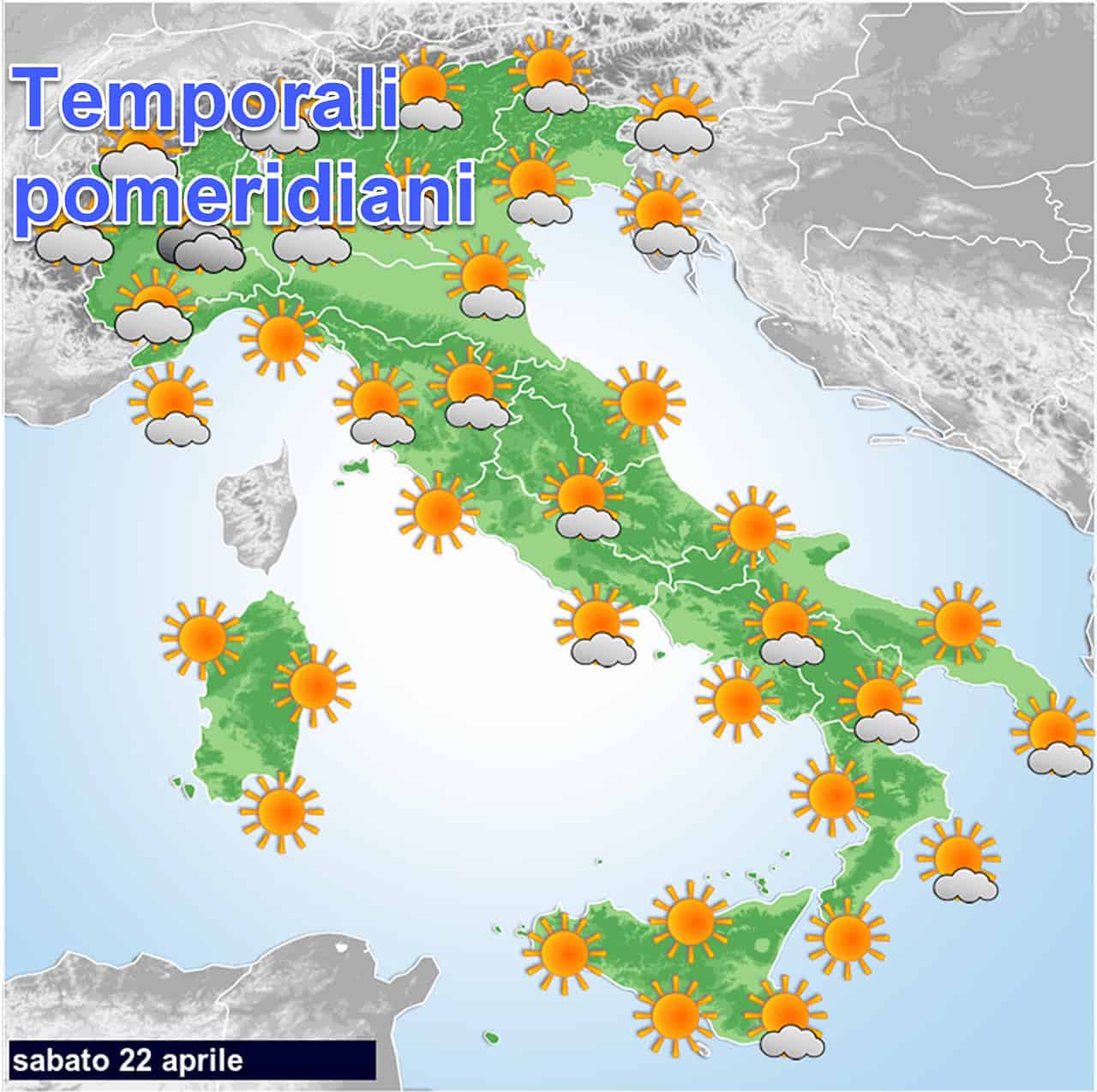 meteo italia 2023 04 22
