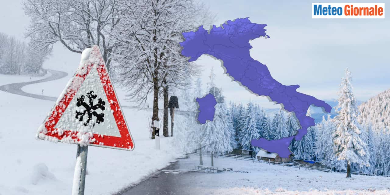 Neve primaverile interesserà l'Italia