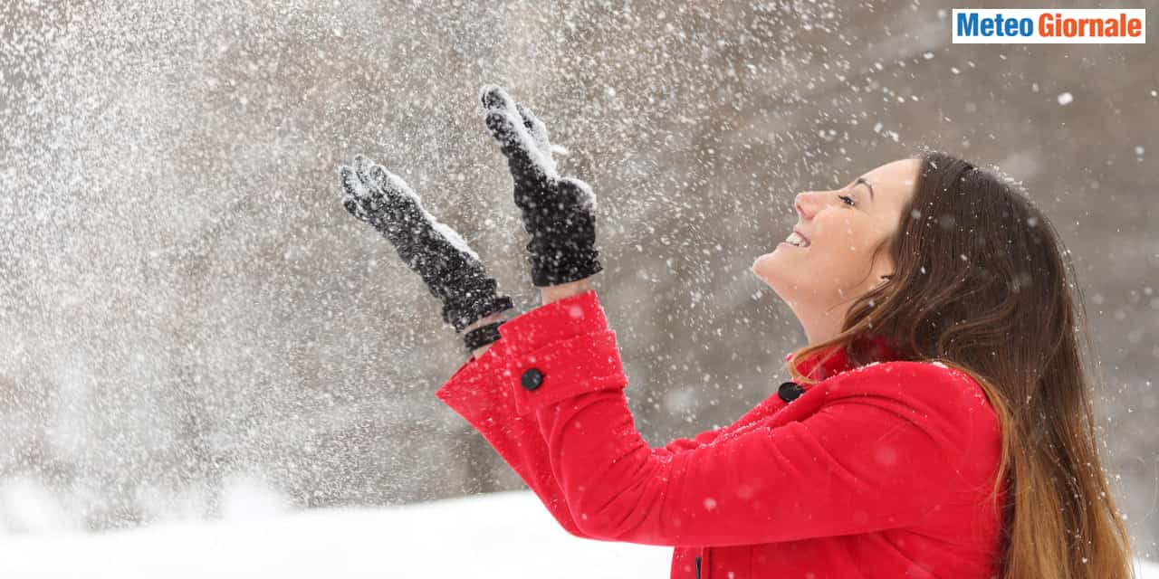 La neve in pianura può spingersi persino nel cuore di Aprile