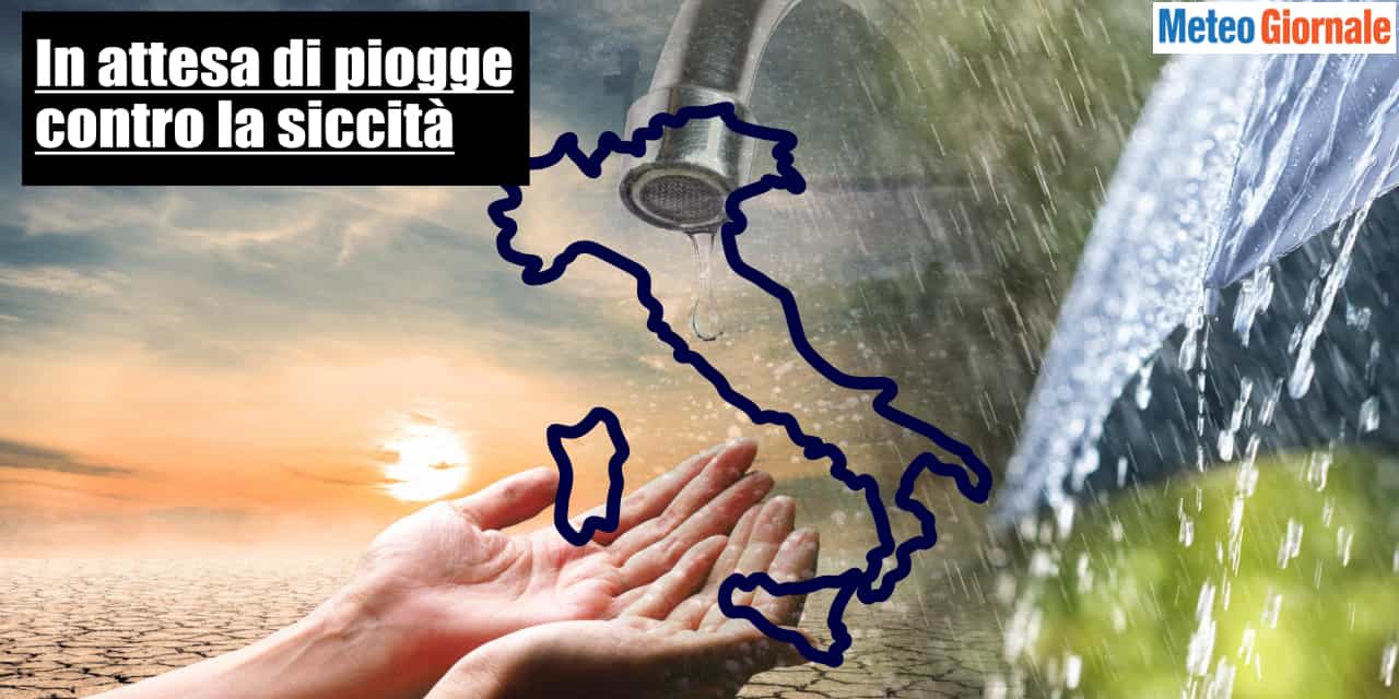 Non si prevede nulla di buono nella prima metà di Aprile, niente fasi di maltempo con grandi piogge