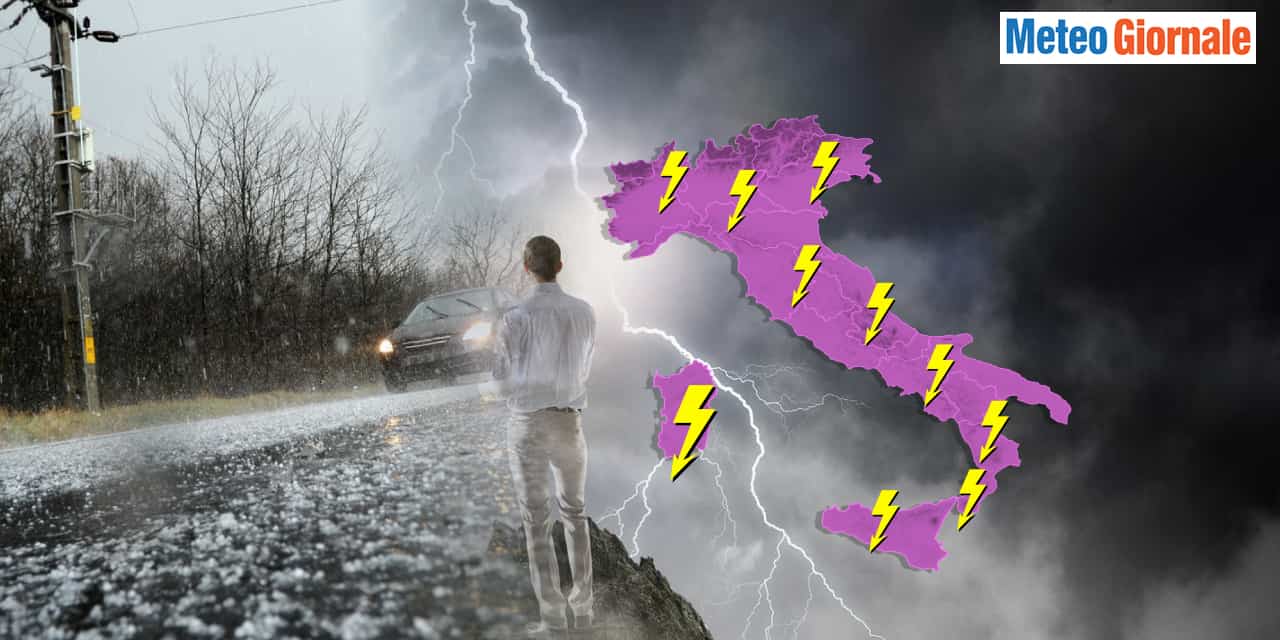 Instabilità senza tregua per tutta la settimana