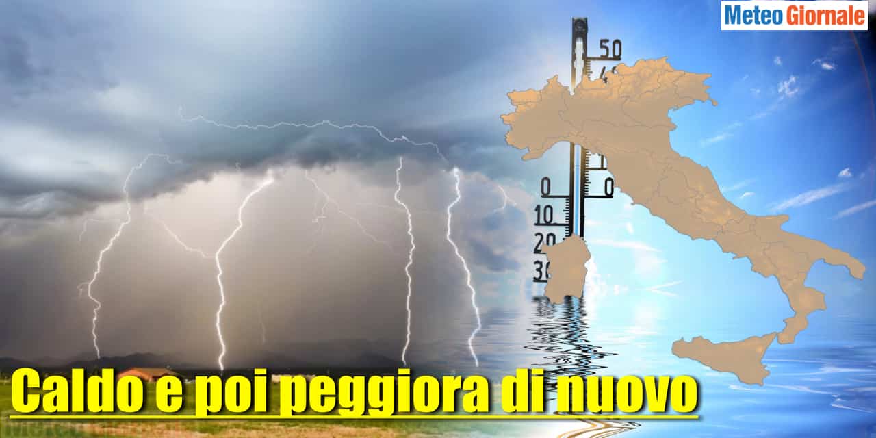 Meteo: caldo in arrivo, è imminente, ma poi ribaltone a sorpresa