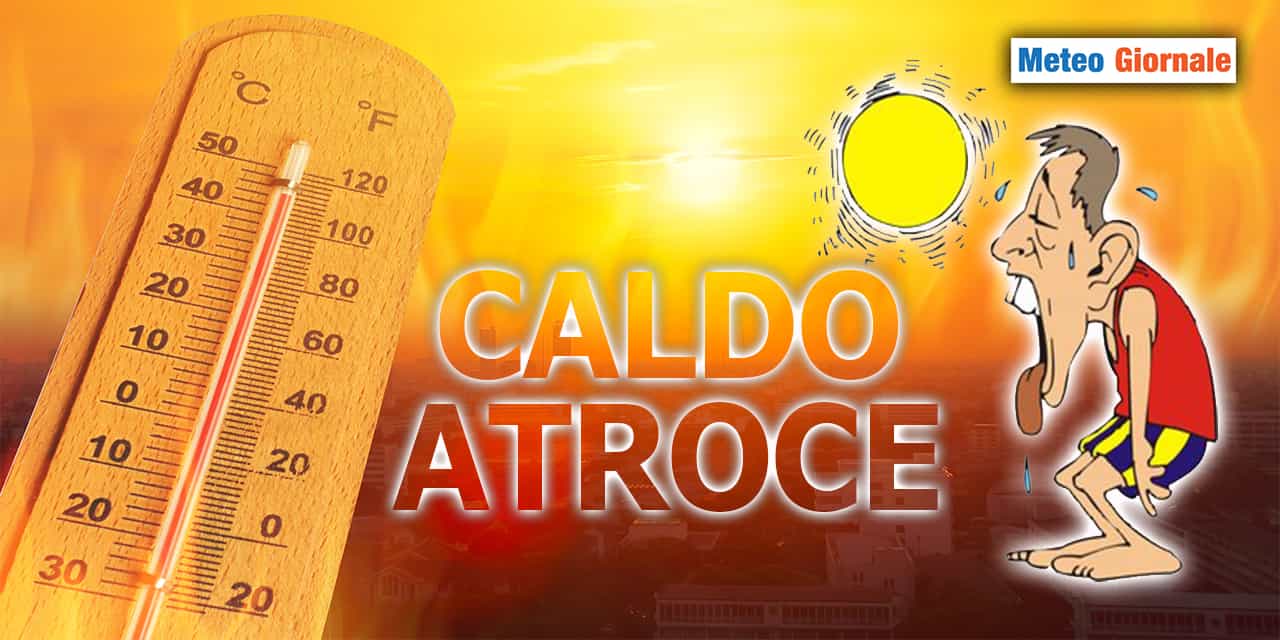caldo atroce meteogiornale 290523