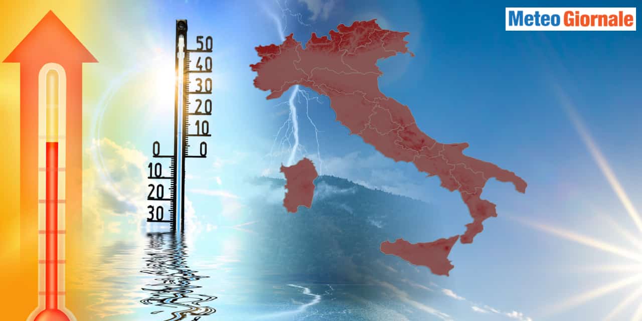 Temperature estive sull'Italia, ma senza alcun eccesso di caldo