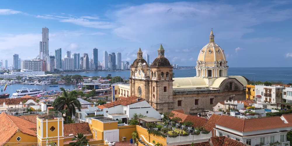 cartagena colombia panorama