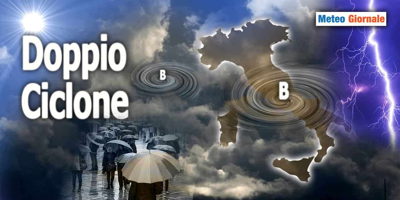 doppio ciclone meteogiornale 130523