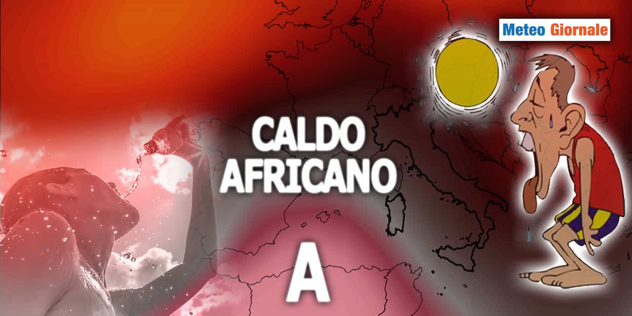 forte caldo africano meteogiornale 240523