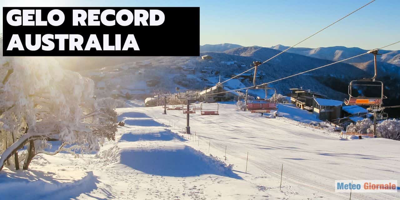 Ondata di freddo in Australia, meteo tra i più freddi di sempre per Maggio