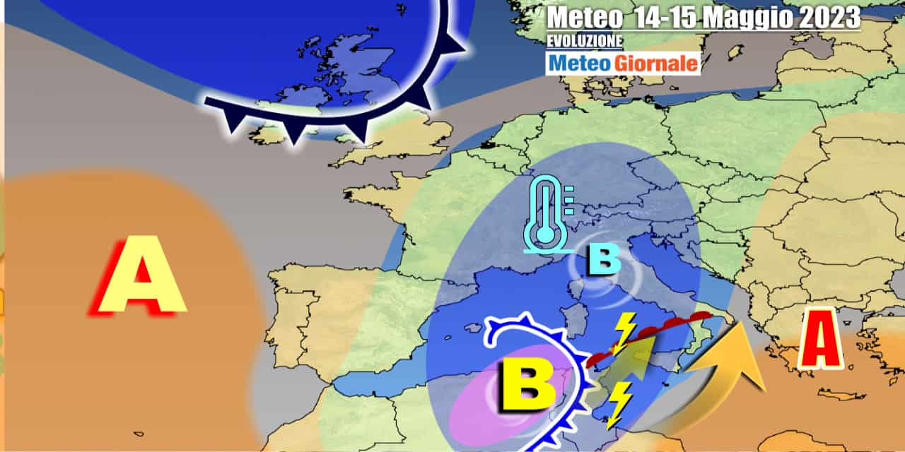 Non si prevede nulla di buono per l'inizio della prossima settimana