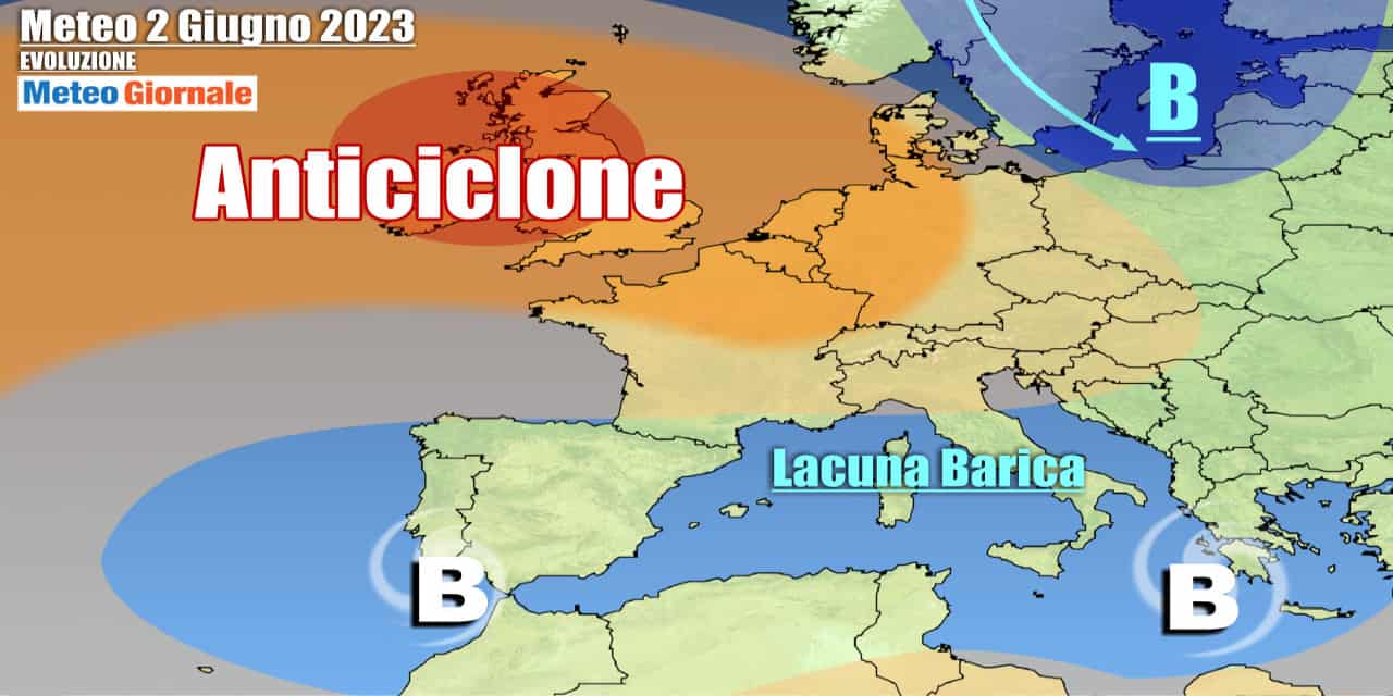 Meteo ancora instabile sull'Italia, per la lacuna ciclonica mediterranea